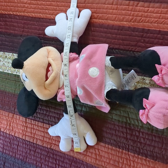 DISNEY STORE* Minnie Mouse Plush Stuffed Figure 18" tall. - Picture 11 of 11